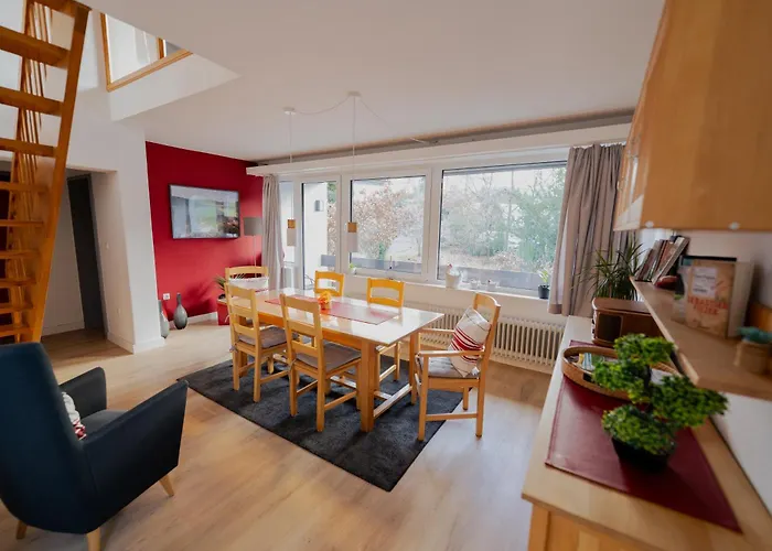 Ferienhaus Schoene Aussicht Ferienwohnung Rot